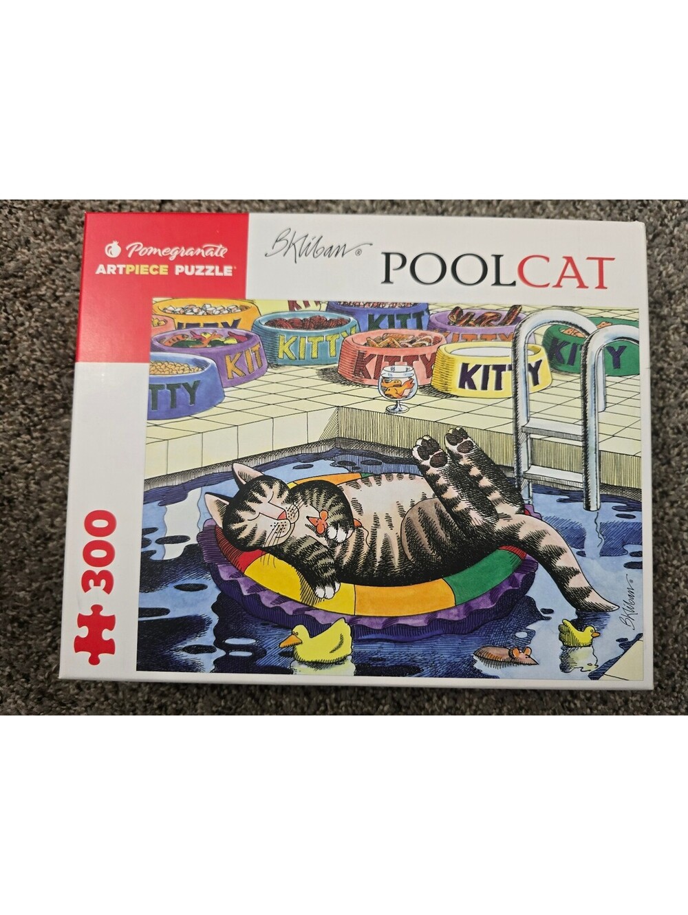 B. Kliban POOLCAT 300 Pc Pomegranate Jigsaw Puzzle